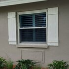 Alpha Shutters Four Board And Batten Closed Vinyl Shutters Pair ...